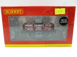 Hornby 00 Gauge R6699 Arenig Granite Co Ld Quarries 5 Plank Wagon 207 Red Livery - Picture 1 of 2