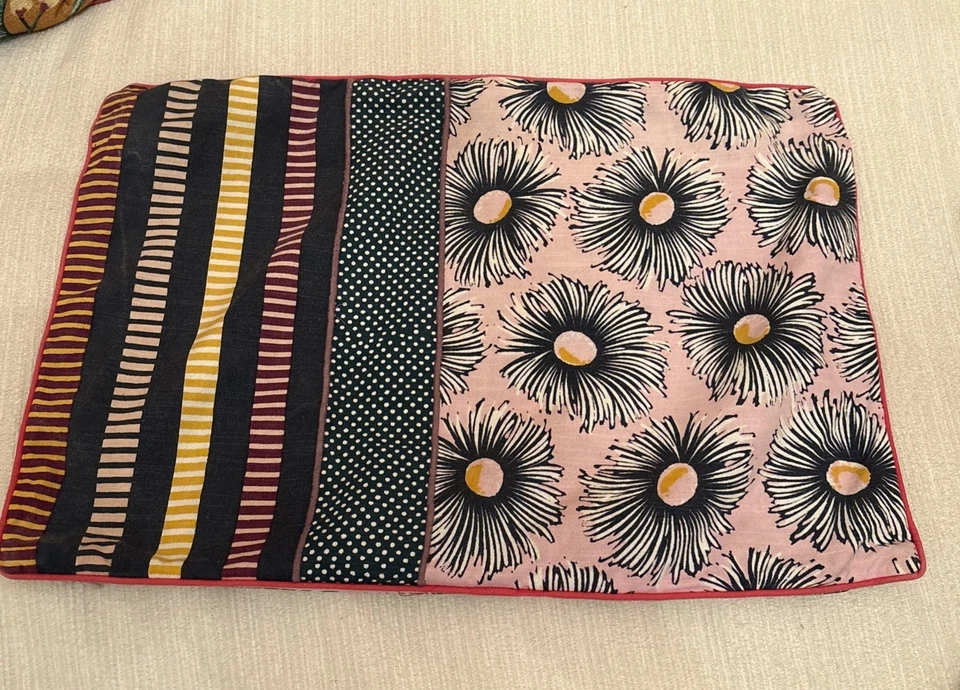 Funda de almohada de algodón SUNO para Anthropologie solo 20x13 Foto 1 de 4