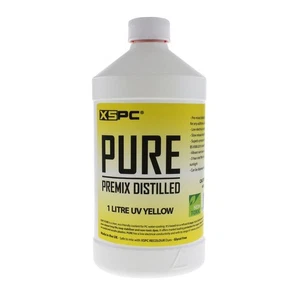 XSPC Pure Coolant, 1 Liter - gelb, UV - Bild 1 von 4