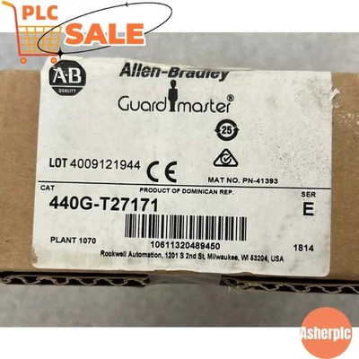 NEW 440G-T27171 ALLEN BRADLEY Guard Locking Switch,TLS-GD2: TLS-1 GD2 24V ac/dc - Image 1 of 4