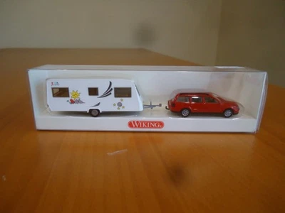 VW Passat Wiking escala 1/87 con accesorio de ferrocarril cámper Foto 1 de 4