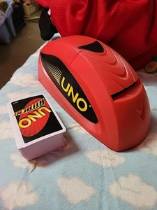 UNO Attack Electronic Card Launcher Game Complete with 112 Cards Tested - Picture 1 of 3