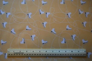 Fabri-Quilt Super Sports Ice Skates skating rink By the 1/4 yard cotton fabric - Picture 1 of 2