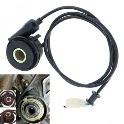 12V Digital Odometer Sensor Speedometer Cable Box Accessory MLS016 Black Motor - Image 1 of 4