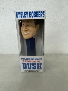 Seltene Pezident George W. Bush Bosley Bobbers Funko Wackelkopf Puppe - Bild 1 von 5