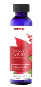 4pcs Of 2fl Oz/59ml MERRY WISHES Fragrance Essential Oil AROMAR SPA COLLECTION - Picture 1 of 1