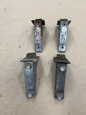 Juego de 4 parachoques delanteros traseros Chrysler Imperial 1955-1956 #2526E Foto 1 de 4