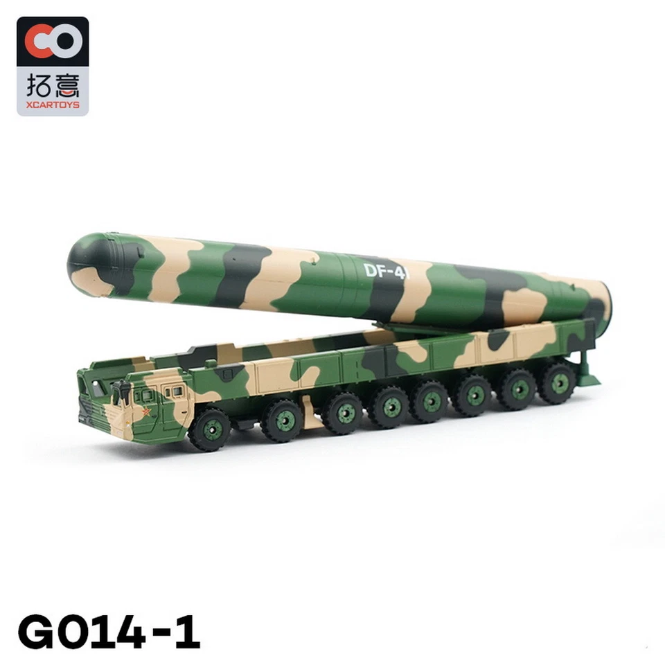 XCARTOYS 1/100 Scale Dongfeng 41 missile launcher Diecast Car Model Collection  - Image 1 of 4
