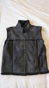 Musto Performance Glemsford Ladies Faux Suede Gilet. Black. - Picture 1 of 6