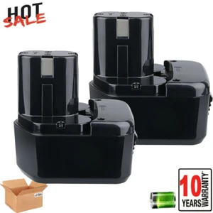 2x 12V 4.8Ah Battery For HITACHI EB1214S EB1212S 12 Volt EB1220BL Cordless Drill - Picture 1 of 11