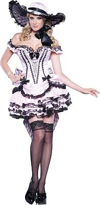 Sexy Adult Halloween InCharacter Deluxe Dixie Darling Southern Belle Costume - Image 1 of 2