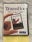 TransBot (Sega Master System SMS) NEW FACTORY SEALED, SUPER RARE SEGA CARD!