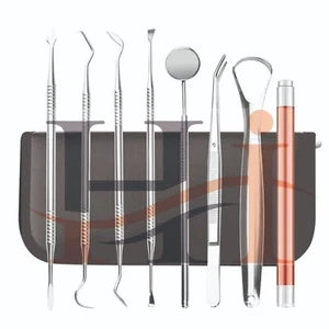Dental Teeth Cleaning Kit Multi Floss Plaque Remover Care Tooth Scraper Tools - Picture 1 of 6