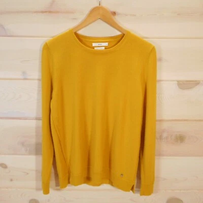 Suéter BRAX Para Mujer 42 XL Vara de Oro Cuello Redondo Tejido Fino Manga Larga Pullover Foto 1 de 4