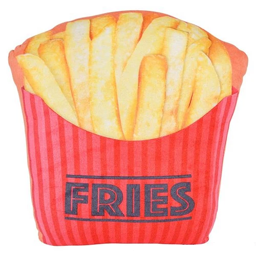 ALMOHADA PAPAS FRITAS 12.75" PELUCHE NUEVO Divertido Decoración Habitación Regalos Premios  Foto 1 de 1