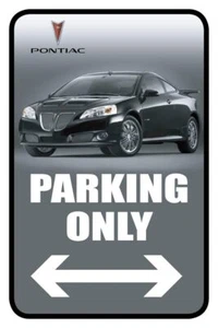 Pontiac Parking | Señal de aparcamiento de una cara | 12"W x 18"H - Imagen 1 de 4