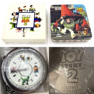 *NUMERADO a 3000* Reloj Bolsillo Como Nuevo Raro Fósil TOY STORY 2 Coleccionistas LI-1689 Foto 1 de 4