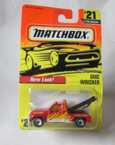 1996 Matchbox GMC Wrecker Tow Truck #21 Matchbox 24 Hour Towing Service (1:72) - Picture 1 of 5