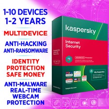 Kaspersky Internet Security 2023 1 3 5 dispositivi 1 2 anni, chiave di attivazione Regno Unito/UE