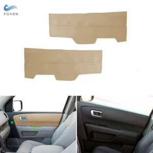 2x Cuero Puerta Cartón Reposabrazos Cubierta Para Honda Pilot 2009-2015 - Imagen 1 de 11
