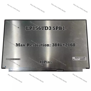 LP156UD3 SPB1 Panel LP156UD3-SPB1 Laptop Pantalla LCD 3840x2160 60Hz Panel 40Pines - Imagen 1 de 1