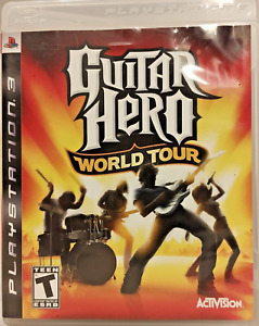 Sony PlayStation 3 Guitar Hero World Tour PS3 - Complete CIB Disc Mint