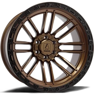 FOUR 22 inch 22x12 Axe ICARUS AT5 BRONZE wheels rims 6x135 6x139.7 -44 - Picture 1 of 7
