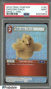 2016 Final Fantasy Opus 1 Foil #19C Chocobo Chick PSA 9 MINt - Picture 1 of 1