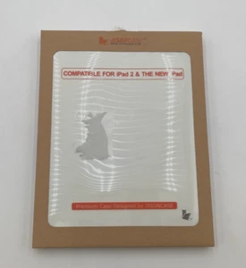 Jasoncase Premium Kunstleder Smart Cover für iPad 2/3/4 weiß JS-IPD-10700 NEU - Bild 1 von 4
