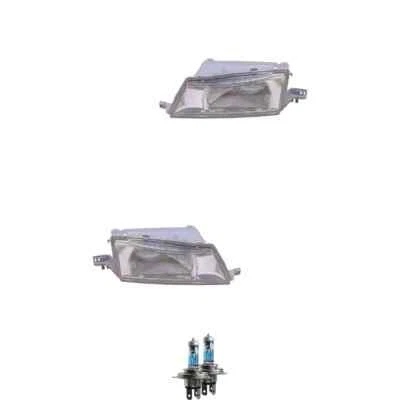 Halogen Scheinwerfer Set H4 für Daewoo Nexia Stufenheck inklusive Lampen - Bild 1 von 4