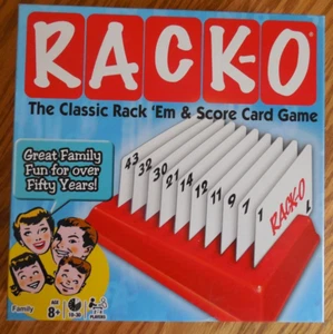 MINT Winning Moves "RACK-O" Retro Package Family Card Game 2-4 Players Ages 8+ - Picture 1 of 5