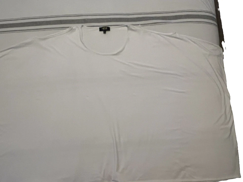 Blusa NENE by NeNe Leakes gola redonda meia manga ombros frios tamanho pequeno HSN  - Imagem 1 de 4