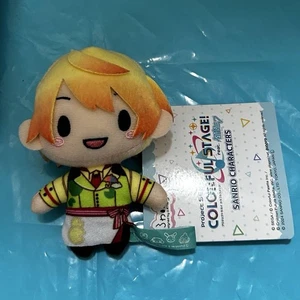Tsukasa Tenma Sanrio Project Sekai fuwapuchi Plush Mascot doll SEGA from Japan - Picture 1 of 1