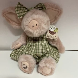 Petunia Steadsbeary Homestead Pig Boyd Bear Longaberger Tj's Collezione - Foto 1 di 8