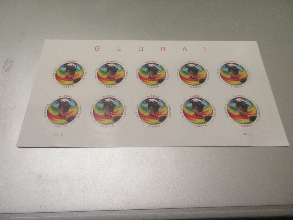 Mint NH US Scott # 4893 Earth Day Global Forever Sheet - Image 1 of 1