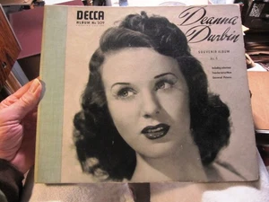 1941 DEANNA DURBIN Spring Parade MOVIE SOUVENIR Empty ALBUM No. 4 Decca A-209 - Picture 1 of 3
