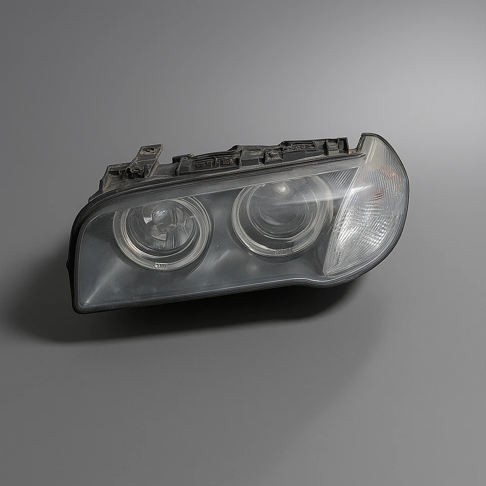 2007年至2010年宝马X3左驾驶员LH侧灯HID双氙原始设备制造商7162205-05 — 第 1/4 张图片