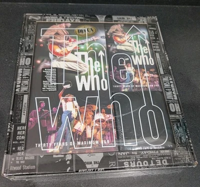 The Who - Thirty Years of Maximum R&B Gift Set - 4 CDs  + VHS TAPE & T-Shirt - Image 1 of 3