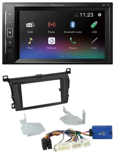 Pioneer DAB MP3 2DIN Bluetooth USB Autoradio für Toyota RAV 4 (ab 2013) - Bild 1 von 8