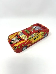 RARE Vintage Tom & Jerry Race Car Red Tin Case Winbo Turner Entertainment - Picture 1 of 15