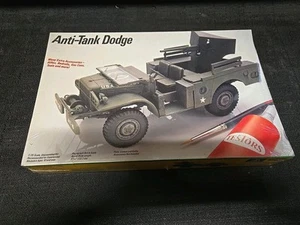 Vintage Testors Anti-Tank Dodge 1/35 Scale Model Kit Old Stock/Sealed 1986 - Bild 1 von 9