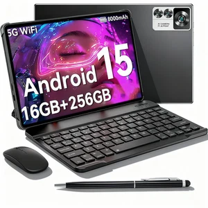 2025 Android 15 Tablet 22GB+256GB 8-Core 1920x1200 5G WiFi Drahtloses Mirroring - Bild 1 von 16