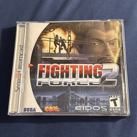 Fighting Force 2 (Sega Dreamcast, 1999) Complete CIB Authentic & Tested