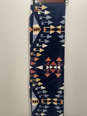 Pendleton Blanket 72x50 Plush Throw Aztec Tribal Southwest Western Cozy Fleece - Image 1 of 4