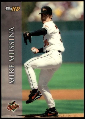 Mike Mussina 2000 Topps HD #39 Orioles MLB LEER ENVÍO GRATUITO AutographDen Foto 1 de 2