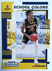 JA MORANT 2 PANINI Contenders draft picks school colors rookie rc 2019-20 - Bild 1 von 2