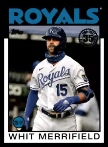 2021 Topps Whit Merrifield #86B-45 Kansas City Royals - Picture 1 of 2