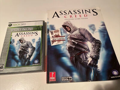 Assassins Creed  Game &  Guide Xbox 360 - Image 1 of 3