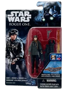 Star Wars Rogue One Sergeant Jyn Erso (EADU) 3.75" Inch Action Figure Hasbro NEW - Picture 1 of 5