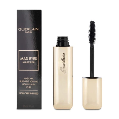 Guerlain Black Mascara Mad Eyes 01 Mad Build 24 Hour Volume Long Lasting Curls